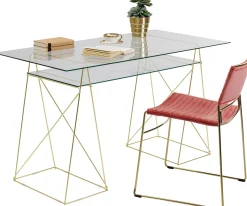 KARE Design Tavolo Polar Ottone-Vetro Temperato 8mm - KARE></noscript> Scrivanie