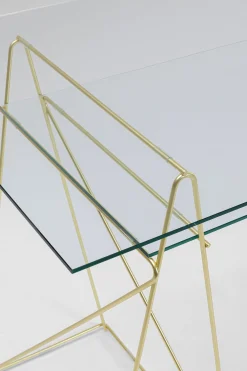 KARE Design Tavolo Polar Ottone-Vetro Temperato 8mm - KARE></noscript> Scrivanie