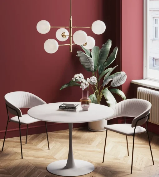 KARE Design Tavolo Schickeria bianco Ø110 - KARE> Tavoli