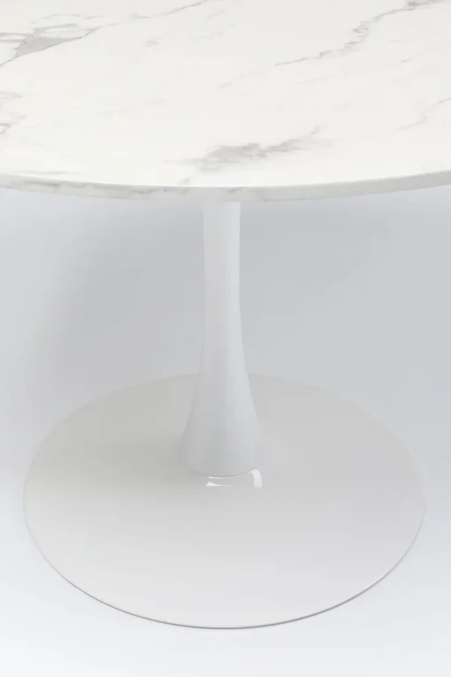 KARE Design Tavolo Schickeria marmo bianco Ø80cm - KARE> Tavoli
