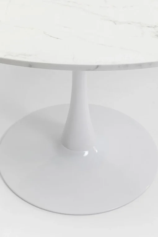 KARE Design Tavolo Schickeria marmo bianco Ø110cm - KARE> Tavoli