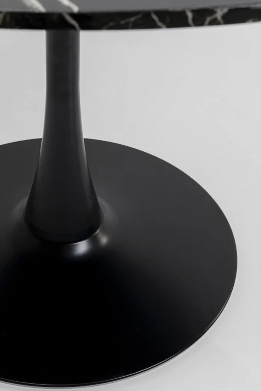 KARE Design Tavolo Schickeria marmo nero Ø110cm - KARE> Tavoli