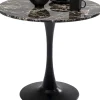 KARE Design Tavolo Schickeria marmo nero Ø80cm - KARE> Tavoli