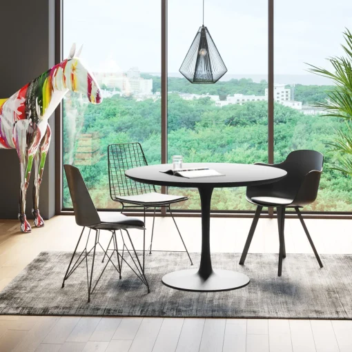 KARE Design Tavolo Schickeria nero Ø110 - KARE> Tavoli