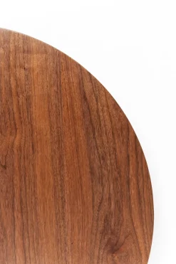 KARE Design Tavolo Schickeria noce nero Ø80cm - KARE> Tavoli