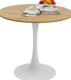 KARE Design Tavolo Schickeria quercia bianco Ø80cm - KARE> Tavoli