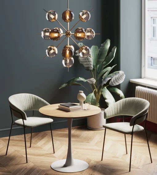 KARE Design Tavolo Schickeria quercia bianco Ø80cm - KARE> Tavoli