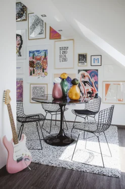 KARE Design Tavolo Solo marmo nero Ø110 cm - KARE></noscript> Tavoli