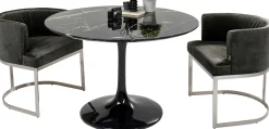 KARE Design Tavolo Solo marmo nero Ø110 cm - KARE></noscript> Tavoli