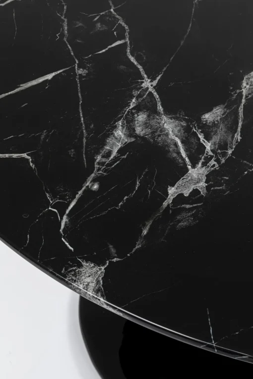 KARE Design Tavolo Solo marmo nero Ø110 cm - KARE> Tavoli