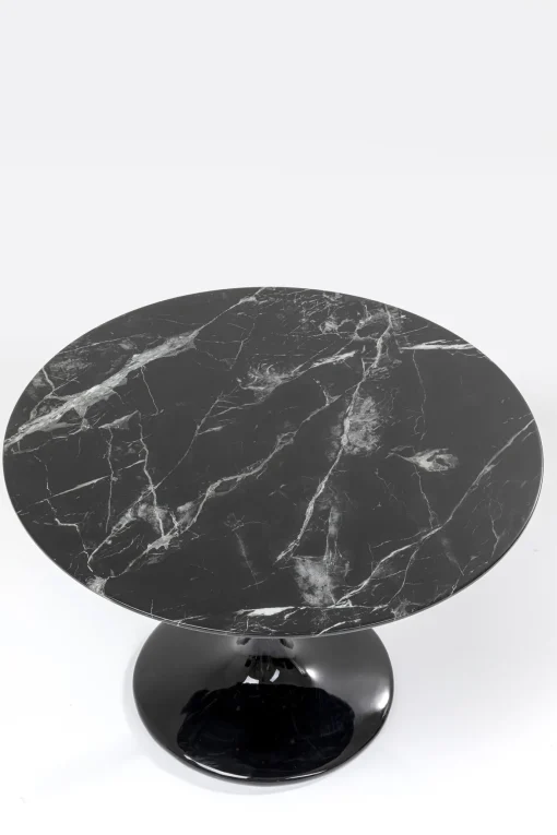 KARE Design Tavolo Solo marmo nero Ø110 cm - KARE> Tavoli