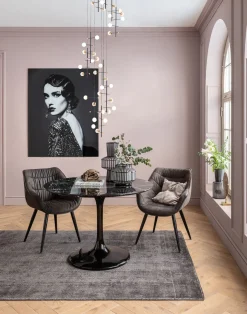 KARE Design Tavolo Solo marmo nero Ø110 cm - KARE></noscript> Tavoli