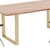 KARE Design Tavolo Symphony ottone 180x90cm - KARE> Tavoli