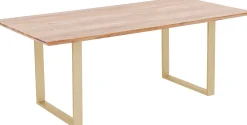 KARE Design Tavolo Symphony ottone 180x90cm - KARE> Tavoli