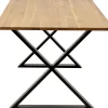 KARE Design Tavolo Symphony quercia Cross nero 200x100cm - KARE> Tavoli