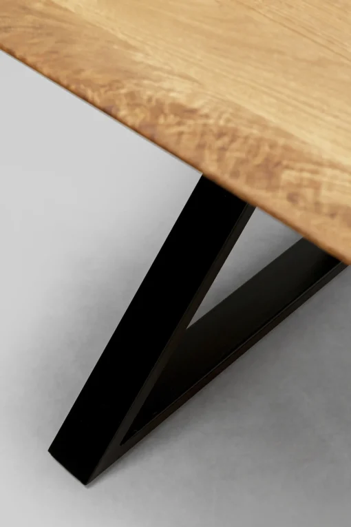 KARE Design Tavolo Symphony quercia Cross nero 200x100cm - KARE> Tavoli