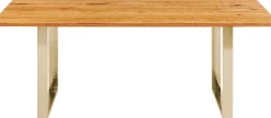 KARE Design Tavolo Symphony quercia ottone 200x100 - KARE> Tavoli