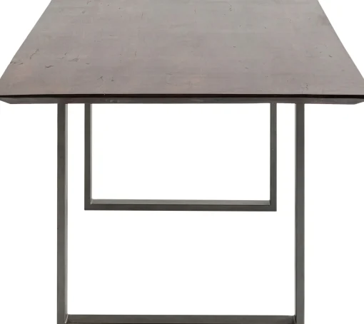KARE Design TAVOLO SYMPHONY SCURO ACCIAIO GREZZO 180X90 - KARE> Tavoli