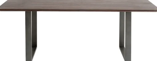 KARE Design TAVOLO SYMPHONY SCURO ACCIAIO GREZZO 180X90 - KARE> Tavoli