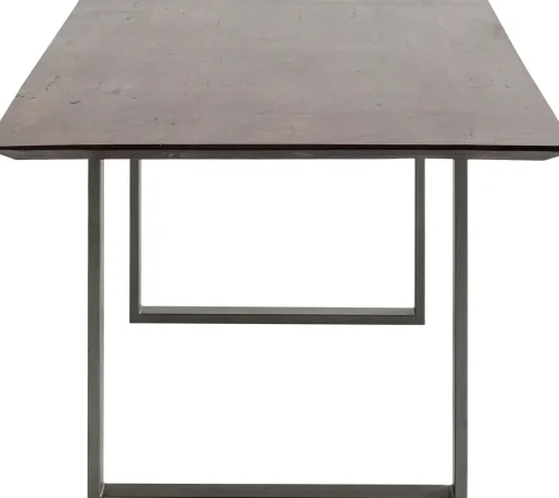 KARE Design TAVOLO SYMPHONY SCURO ACCIAIO GREZZO 160X80 - KARE> Tavoli