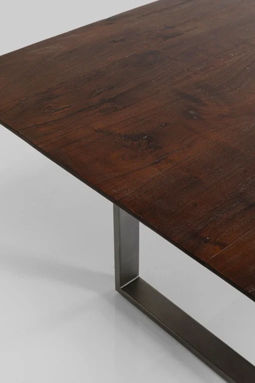 KARE Design TAVOLO SYMPHONY SCURO ACCIAIO GREZZO 160X80 - KARE> Tavoli