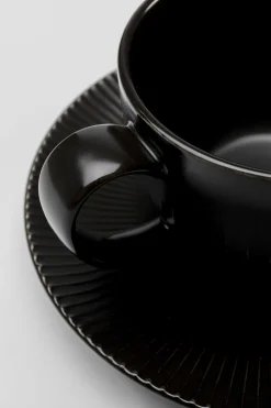KARE Design Tazza da caffè Classic Nera (2/parte) - KARE> Tazze|Stoviglie