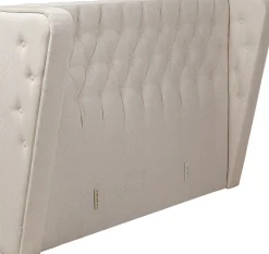 KARE Design Testiera Benito Moon crema 160cm - KARE> Letti