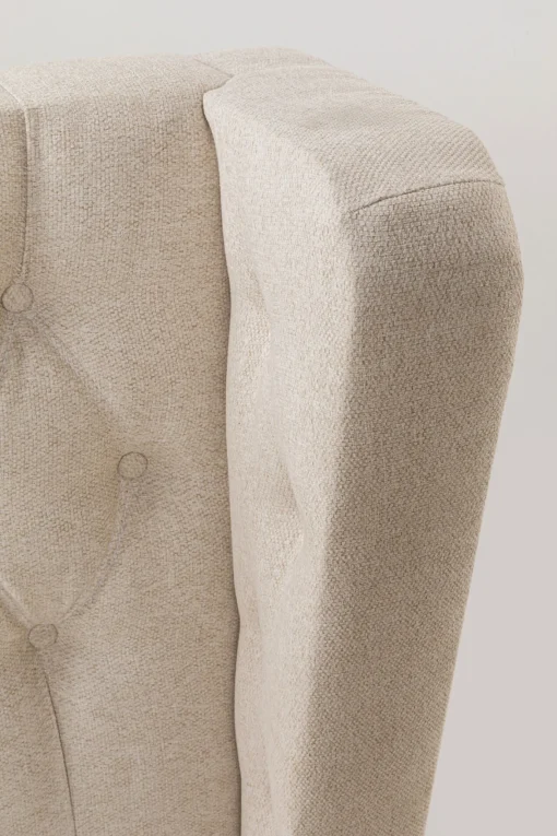 KARE Design Testiera Benito Moon crema 160cm - KARE> Letti