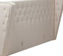 KARE Design Testiera Benito Moon crema 180cm - KARE> Letti