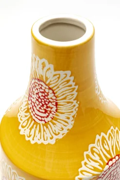 KARE Design Vaso Big Bloom giallo 38cm - KARE></noscript> Vasi