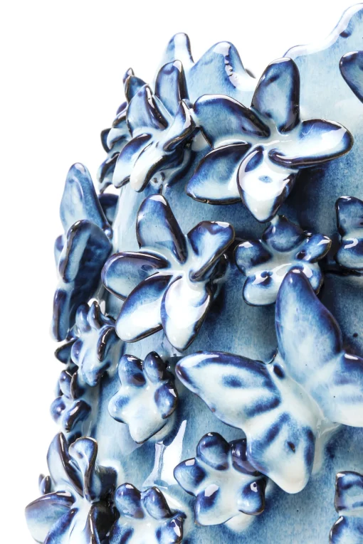 KARE Design Vaso Butterflies blu chiaro 35 cm - KARE> Vasi