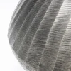 KARE Design Vaso decorativo Sacramento Carving argento 30cm - KARE> Vasi