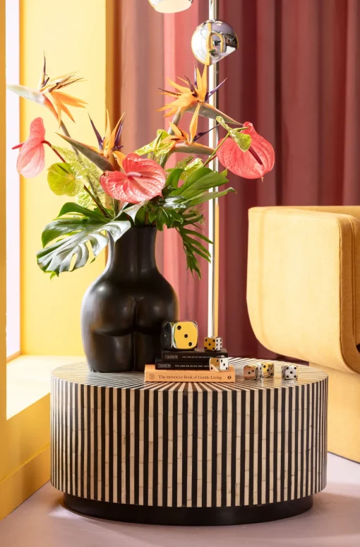 KARE Design Vaso Donna nero 40cm - KARE> Vasi