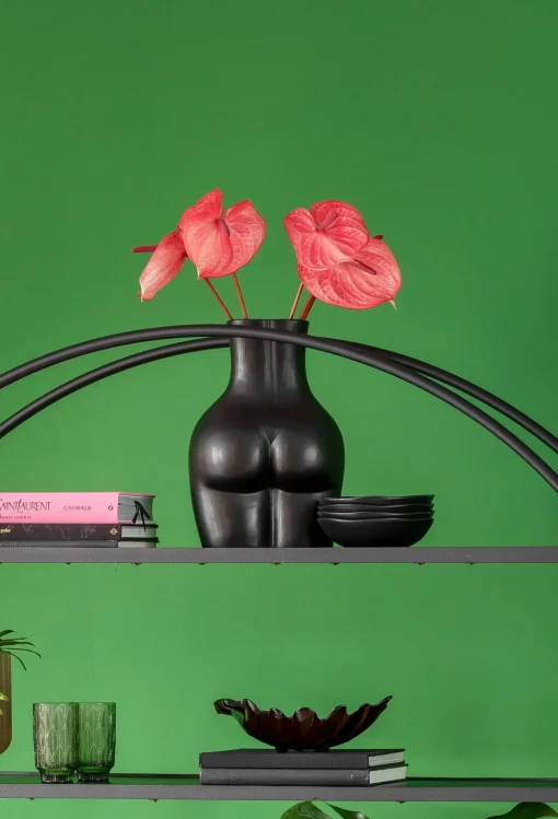 KARE Design Vaso Donna nero 40cm - KARE> Vasi