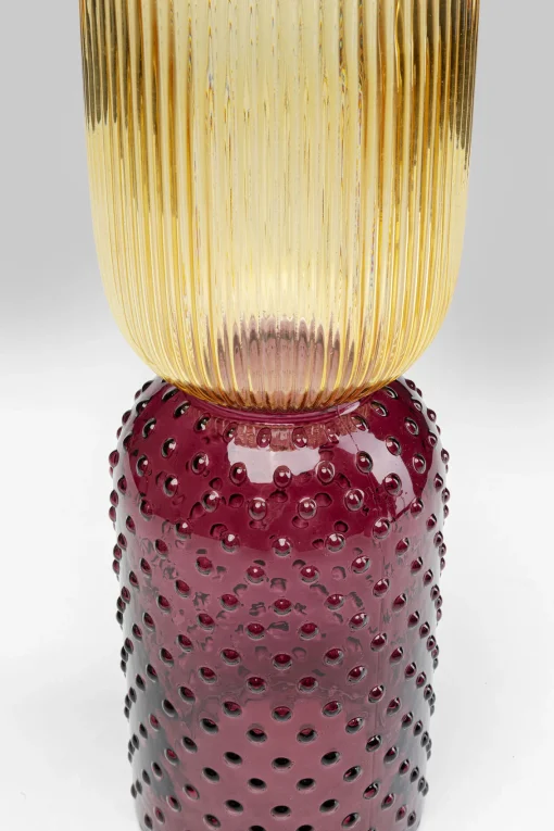 KARE Design VASO MARVELOUS DUO GIALLO LILA 38CM - KARE> Vasi