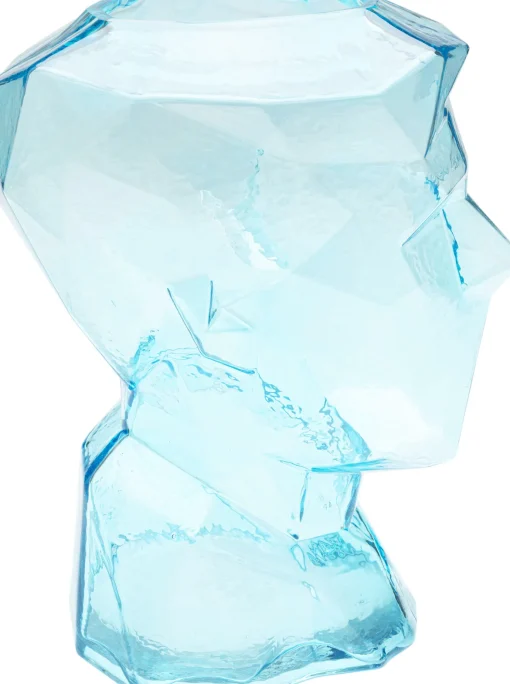 KARE Design Vaso Prisma Face Blu chiaro 30cm - KARE> Vasi