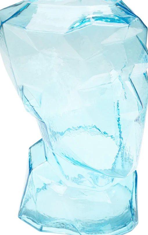 KARE Design Vaso Prisma Face Blu chiaro 30cm - KARE> Vasi