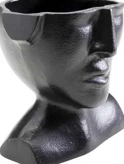 KARE Design Vaso Rostro nero 17cm - KARE></noscript> Vasi