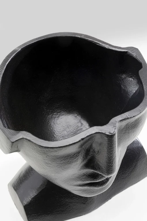 KARE Design Vaso Rostro nero 17cm - KARE> Vasi